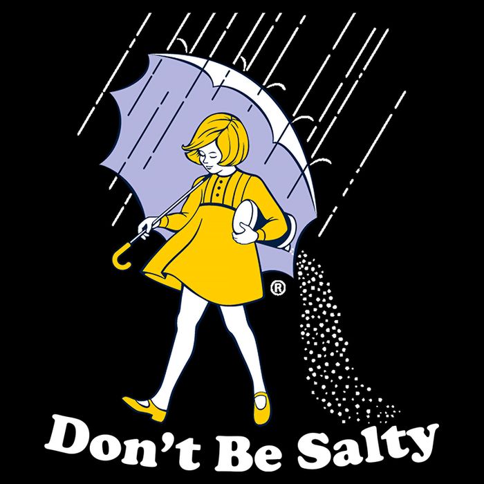 Funny Don't Be Salty Stripe Pom Pom Beanie