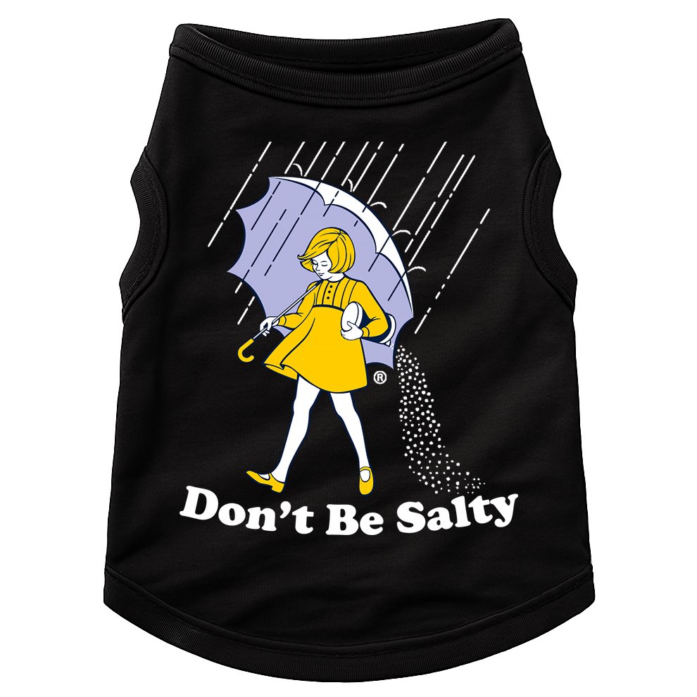 Funny Don't Be Salty Doggie Tank