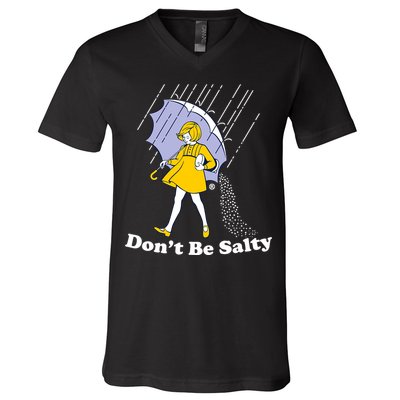 Funny Don't Be Salty V-Neck T-Shirt