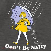 Funny Don't Be Salty Vector Backpack