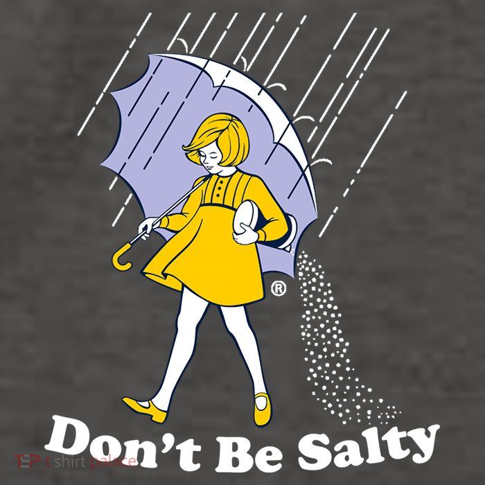 Funny Don't Be Salty Vector Backpack