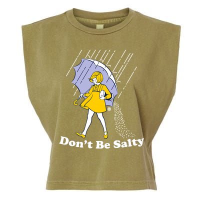 Funny Don't Be Salty Garment-Dyed Women's Muscle Tee