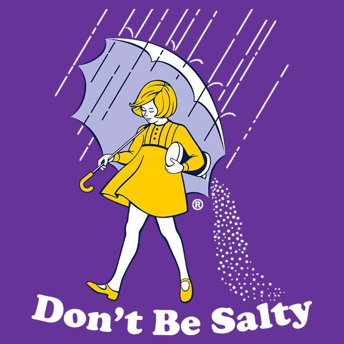 Funny Don't Be Salty Button
