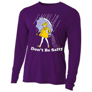 Funny Don't Be Salty Cooling Performance Long Sleeve Crew