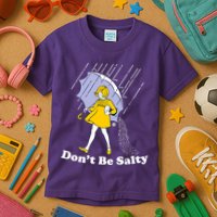 Funny Don't Be Salty Kids T-Shirt