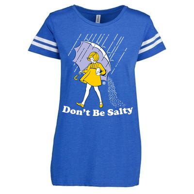 Funny Don't Be Salty Enza Ladies Jersey Football T-Shirt