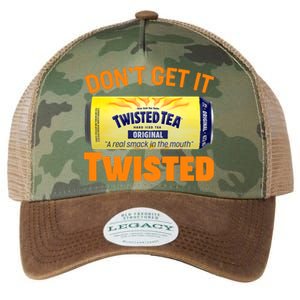 Funny Don't Get It Twisted Tea Meme Legacy Tie Dye Trucker Hat