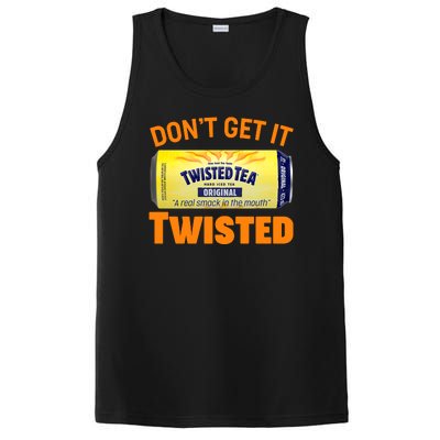 Funny Don't Get It Twisted Tea Meme PosiCharge Competitor Tank