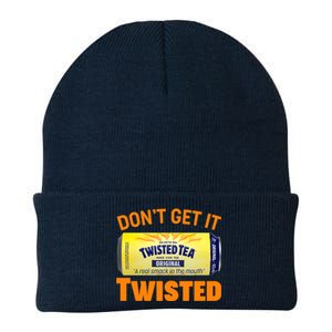 Funny Don't Get It Twisted Tea Meme Knit Cap Winter Beanie