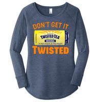 Funny Don't Get It Twisted Tea Meme Women's Perfect Tri Tunic Long Sleeve Shirt