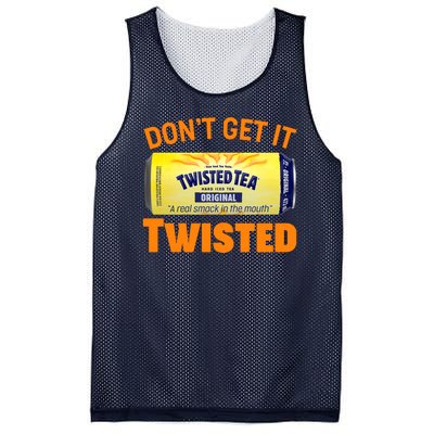 Funny Don't Get It Twisted Tea Meme Mesh Reversible Basketball Jersey Tank