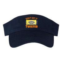 Funny Don't Get It Twisted Tea Meme Valucap Bio-Washed Visor