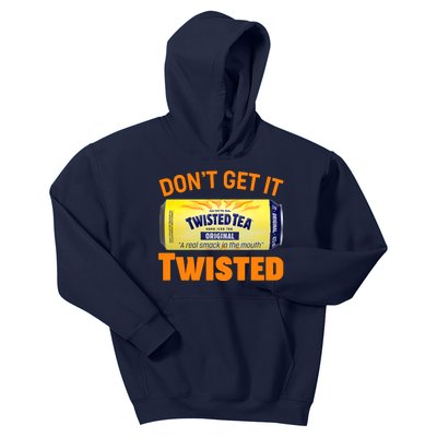 Funny Don't Get It Twisted Tea Meme Kids Hoodie