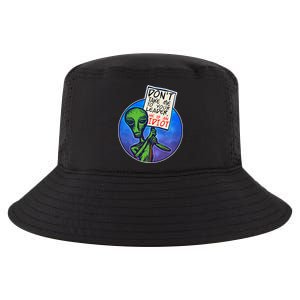 Funny Don't Take Me to Your Leader Alien Cool Comfort Performance Bucket Hat