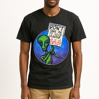 Funny Don't Take Me to Your Leader Alien Tall T-Shirt