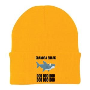 Funny Doo Grandpa Shark Knit Cap Winter Beanie