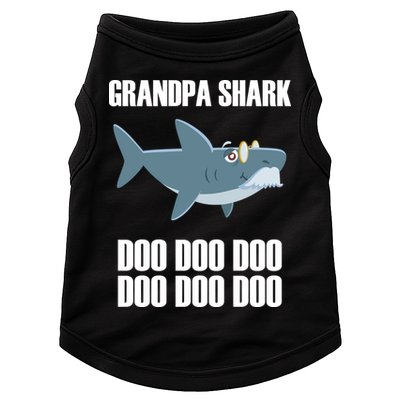 Funny Doo Grandpa Shark Doggie Tank