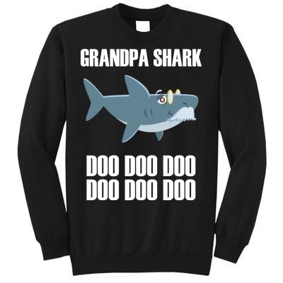 Funny Doo Grandpa Shark Sweatshirt