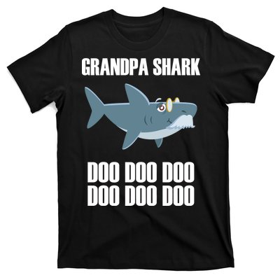 Funny Doo Grandpa Shark T-Shirt