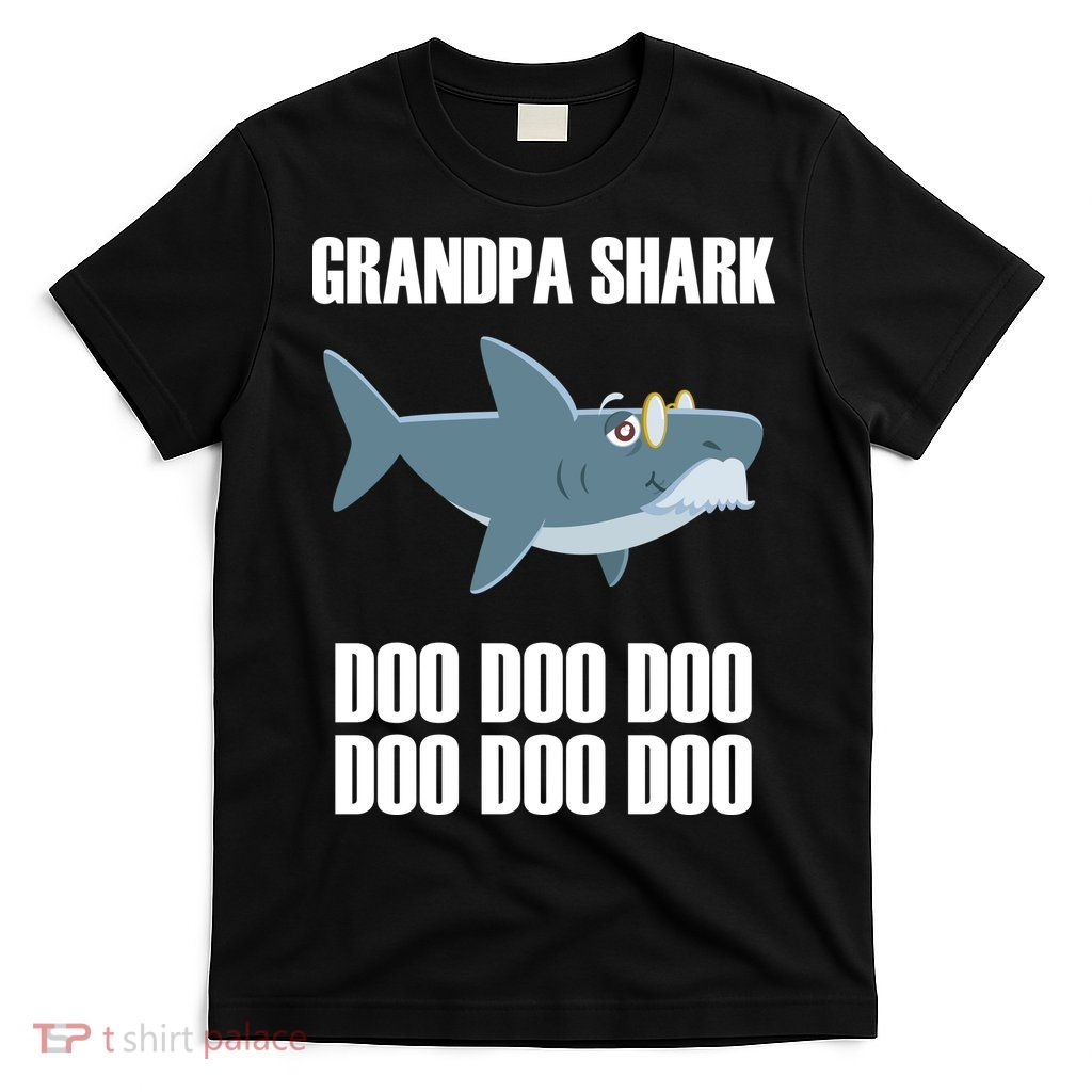 Funny Doo Grandpa Shark T-Shirt