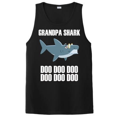 Funny Doo Grandpa Shark PosiCharge Competitor Tank