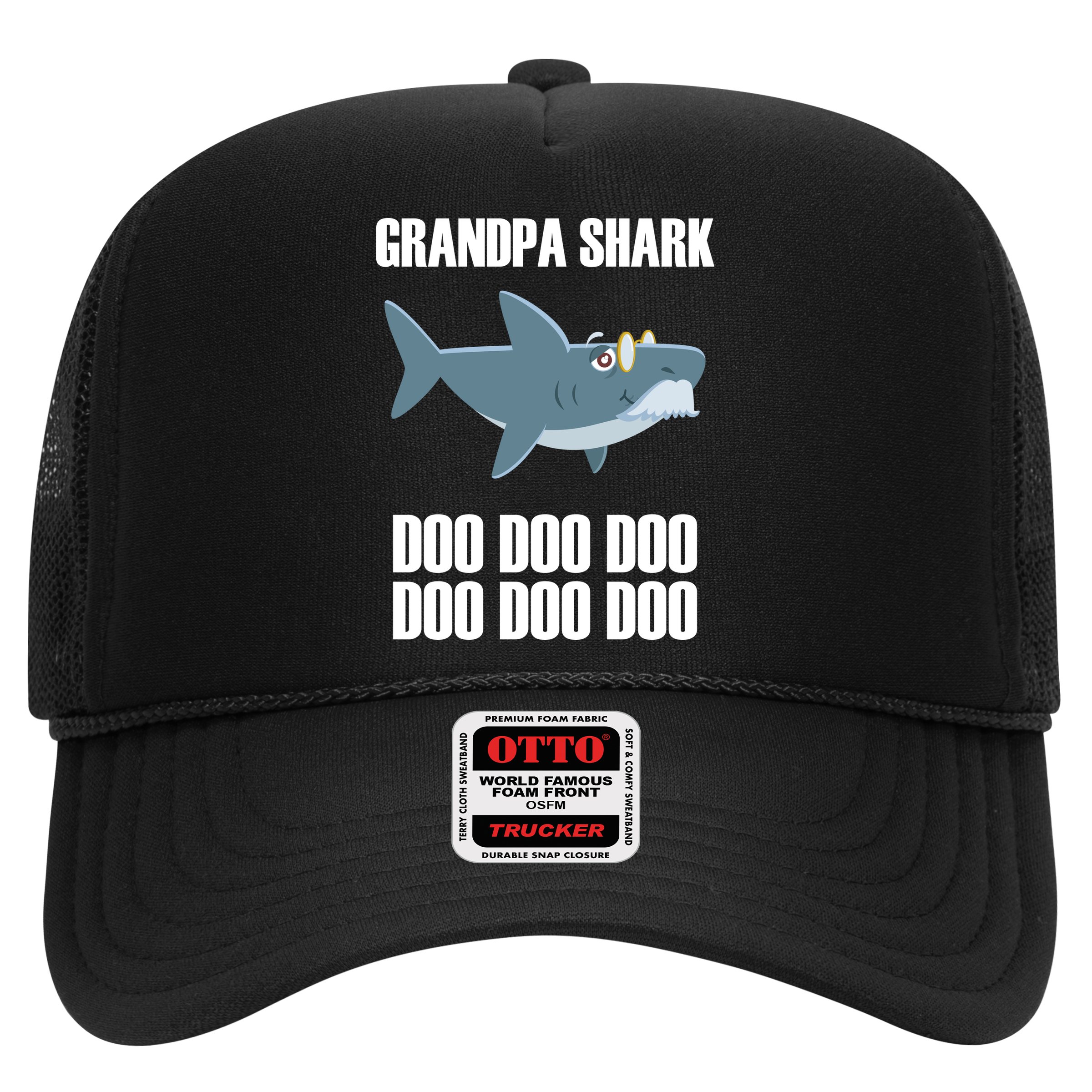 Funny Doo Grandpa Shark Hat