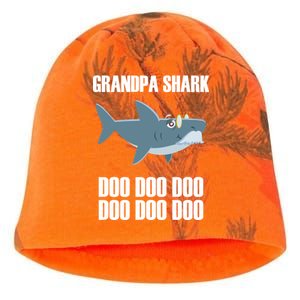 Funny Doo Grandpa Shark Kati - Camo Knit Beanie