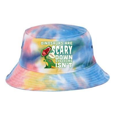 Funny Down Syndrome Awareness Dinosaurs Tie Dye Newport Bucket Hat