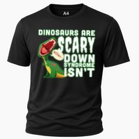 Funny Down Syndrome Awareness Dinosaurs Cooling Performance Crew T-Shirt