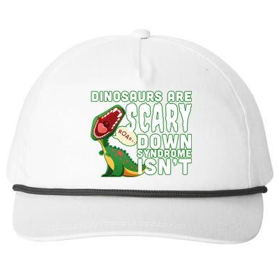 Funny Down Syndrome Awareness Dinosaurs Snapback Five-Panel Rope Hat