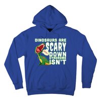 Funny Down Syndrome Awareness Dinosaurs Hoodie