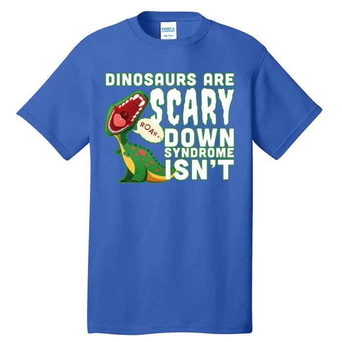 Funny Down Syndrome Awareness Dinosaurs Tall T-Shirt