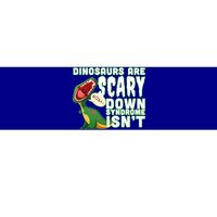 Funny Down Syndrome Awareness Dinosaurs Bumper Sticker