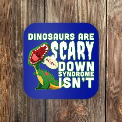 Funny Down Syndrome Awareness Dinosaurs Coaster