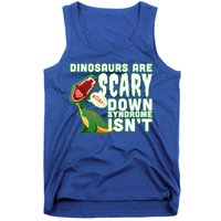 Funny Down Syndrome Awareness Dinosaurs Tank Top