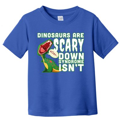 Funny Down Syndrome Awareness Dinosaurs Toddler T-Shirt