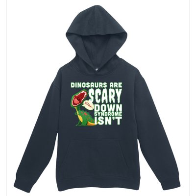 Funny Down Syndrome Awareness Dinosaurs Urban Pullover Hoodie