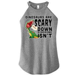 Funny Down Syndrome Awareness Dinosaurs Women's Perfect Tri Rocker Tank