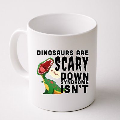 Funny Down Syndrome Awareness Dinosaurs Coffee Mug