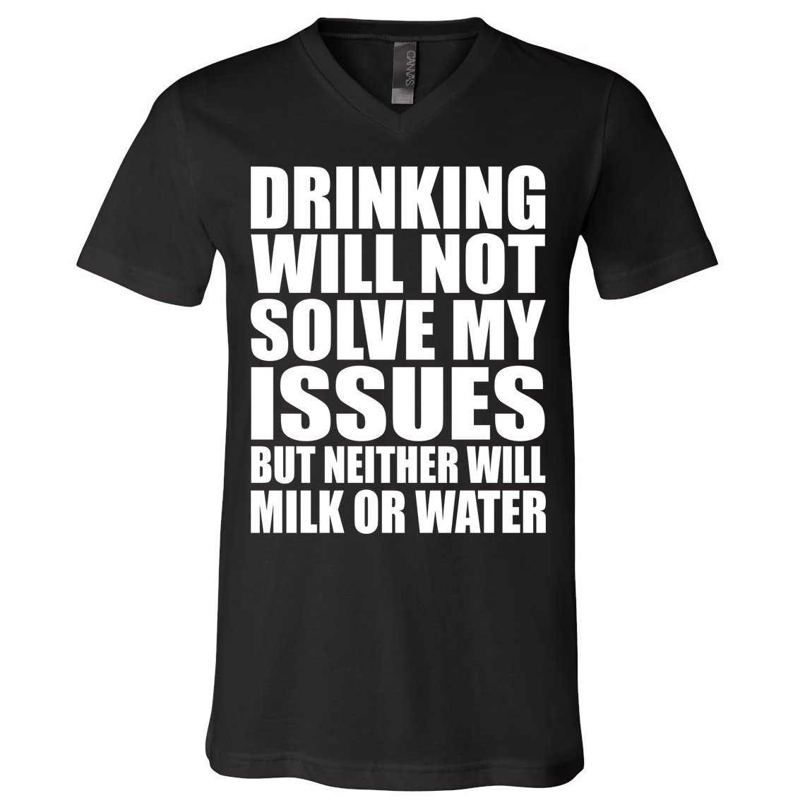 Funny Drinking V-Neck T-Shirt