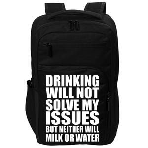 Funny Drinking Impact Tech Backpack