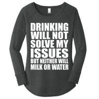 Funny Drinking Women's Perfect Tri Tunic Long Sleeve Shirt