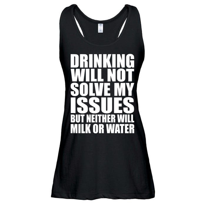 Funny Drinking Ladies Essential Flowy Tank