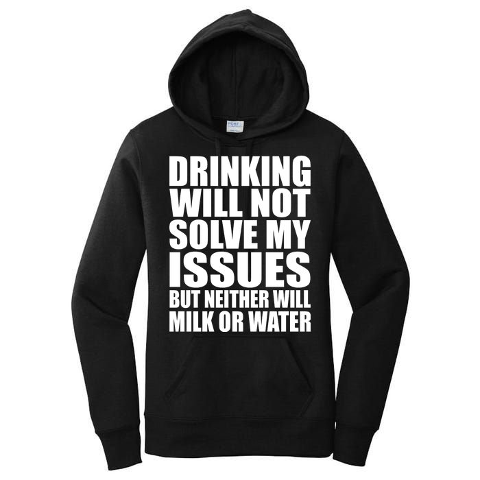 Funny Drinking Women's Pullover Hoodie