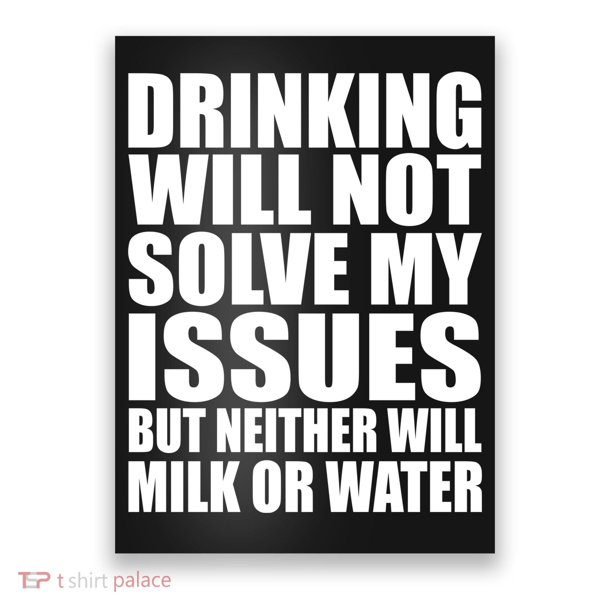 Funny Drinking Poster