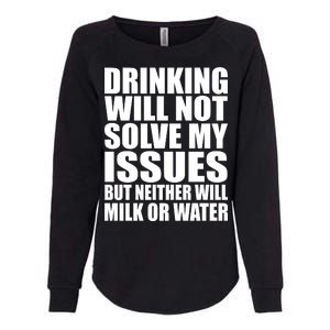 Funny Drinking Womens California Wash Sweatshirt