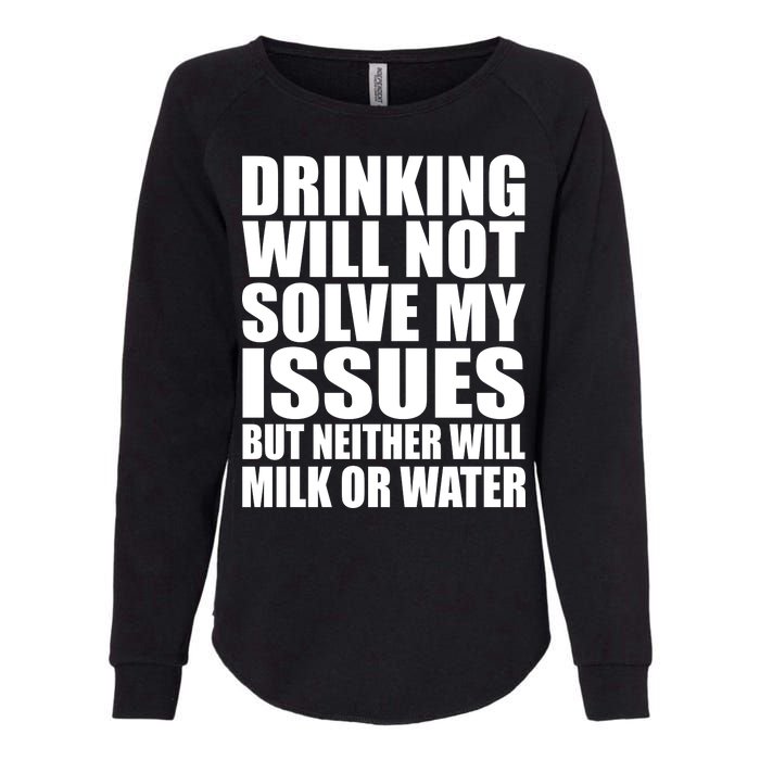 Funny Drinking Womens California Wash Sweatshirt