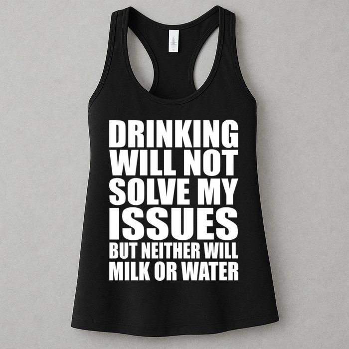 Funny Drinking Womens Tank Top