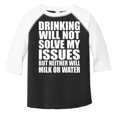 Funny Drinking Toddler Fine Jersey T-Shirt