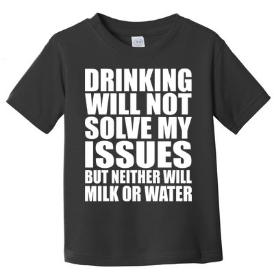 Funny Drinking Toddler T-Shirt
